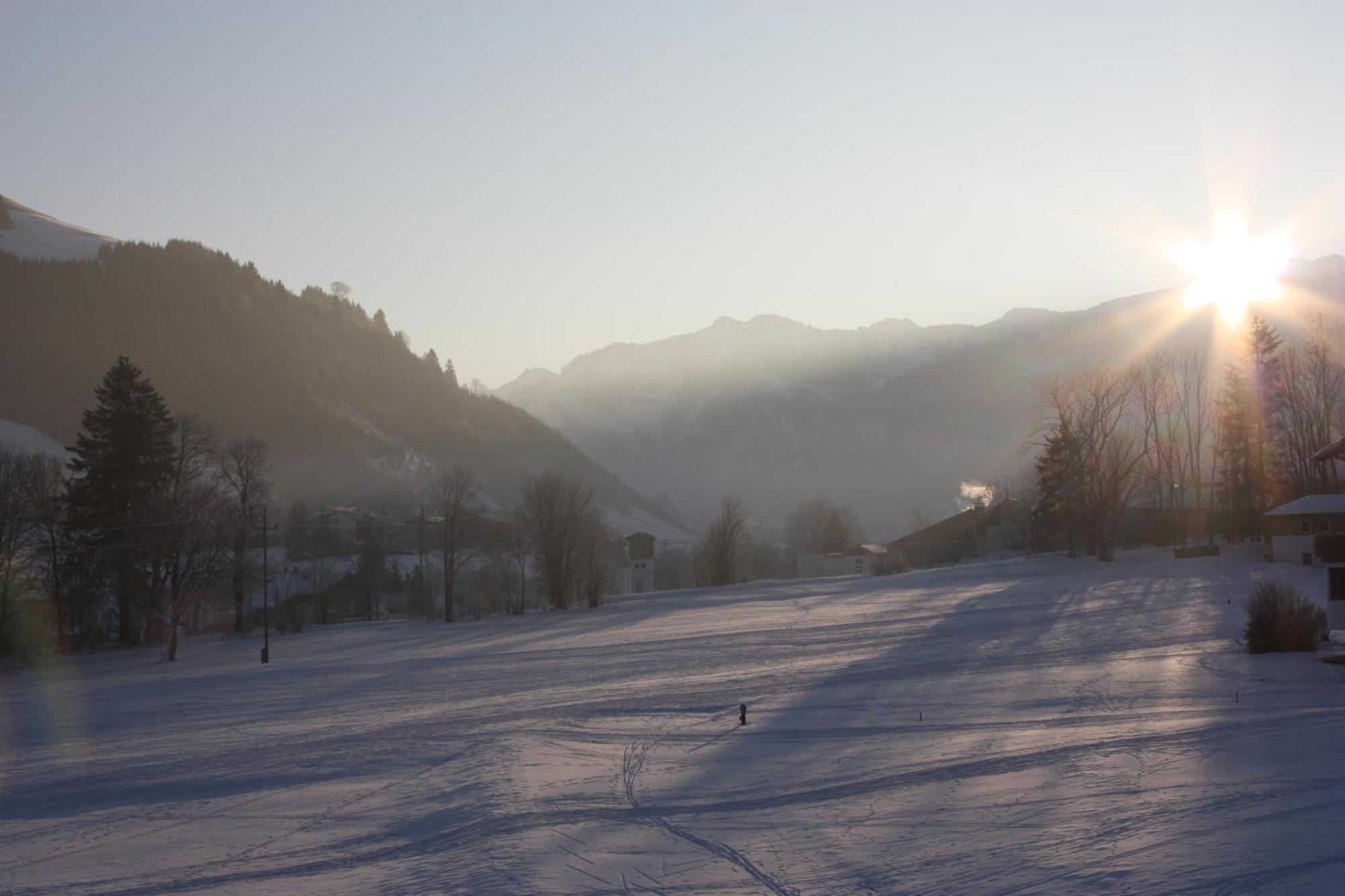 Pension Alpenblick Schattwald Kültér fotó