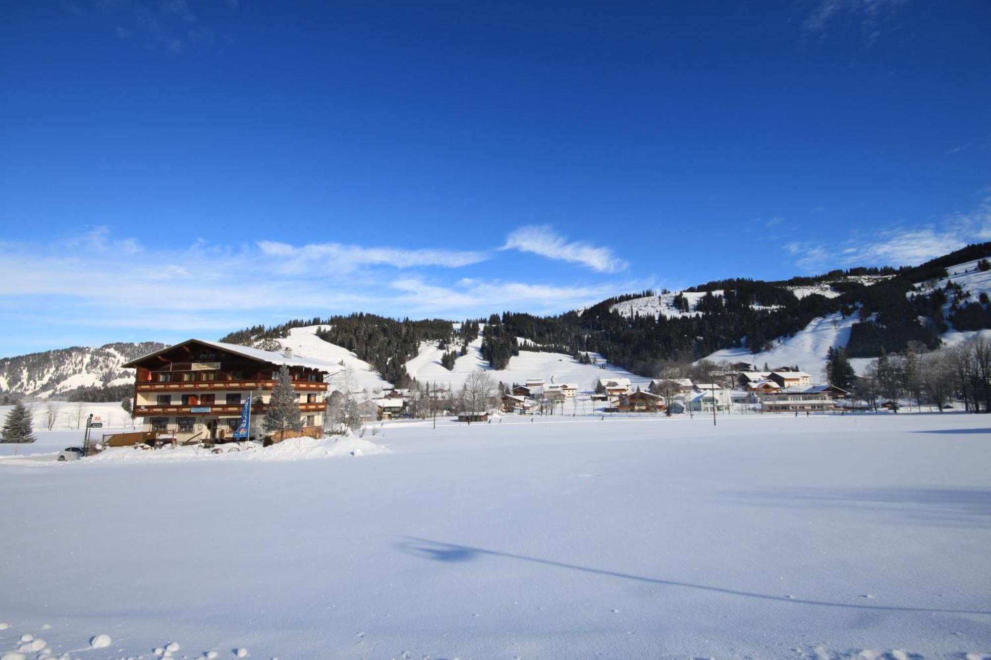 Pension Alpenblick Schattwald Kültér fotó