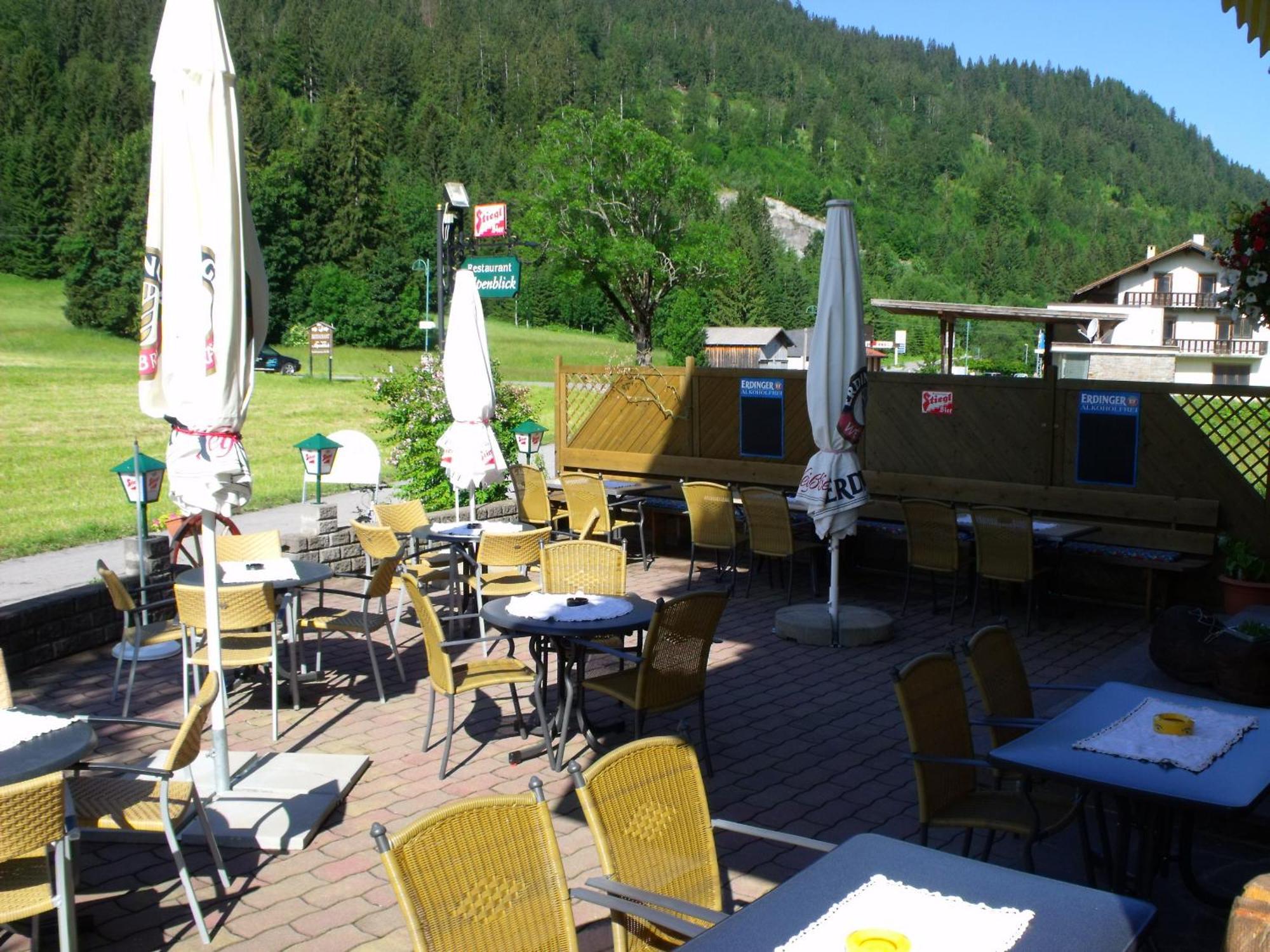 Pension Alpenblick Schattwald Kültér fotó